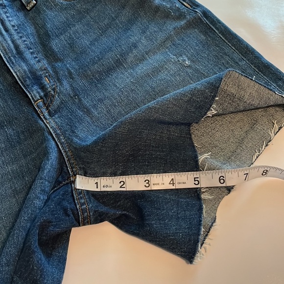 Madewell High Rise Denim Shorts Size 28 - Picture 7 of 16